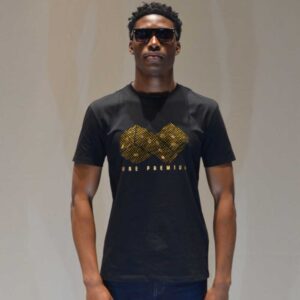 Pure Premium Diced Tee Black