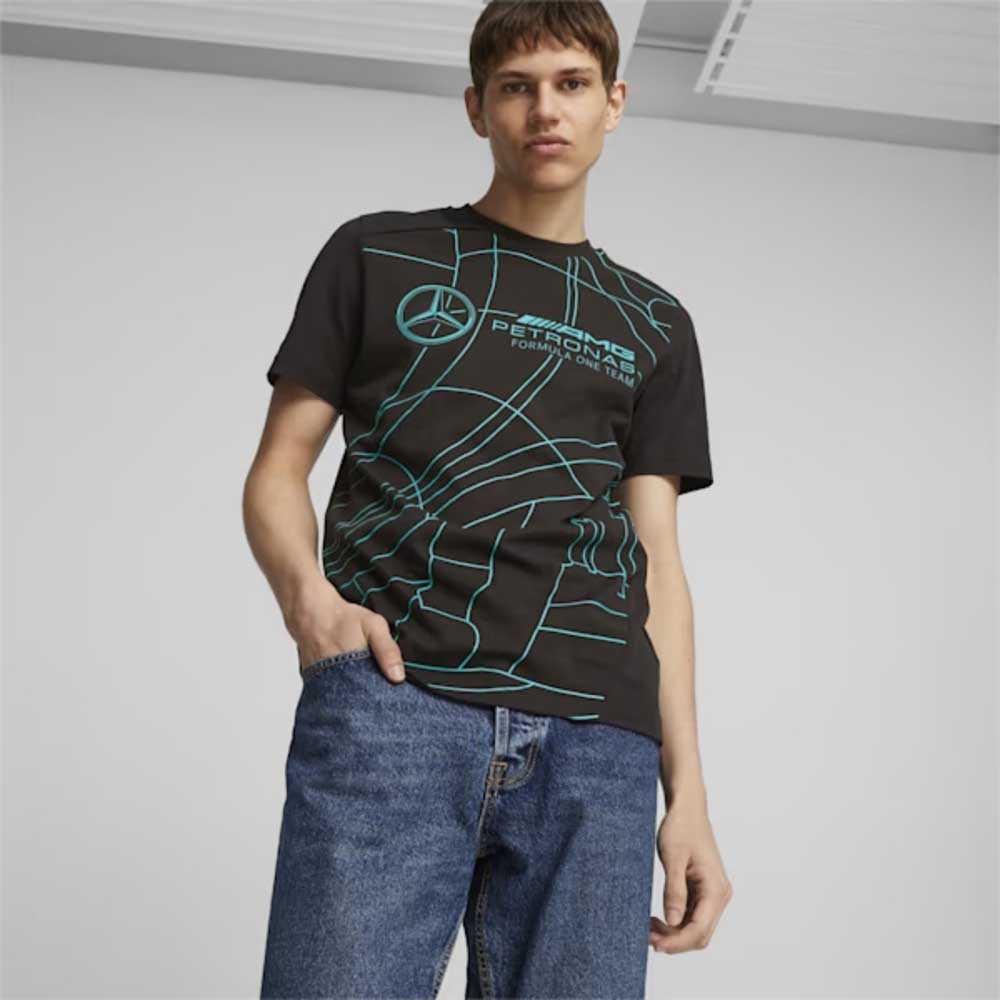 Puma Mapf1 Statement S/S Tee Blk Puma Mapf1 Statement S/S Tee Blk