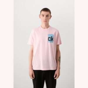 Calvin Klein Box Graphic S/S Tee Rose