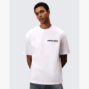 Calvin Klein Bauhaus Graphic S/S Tee Wht