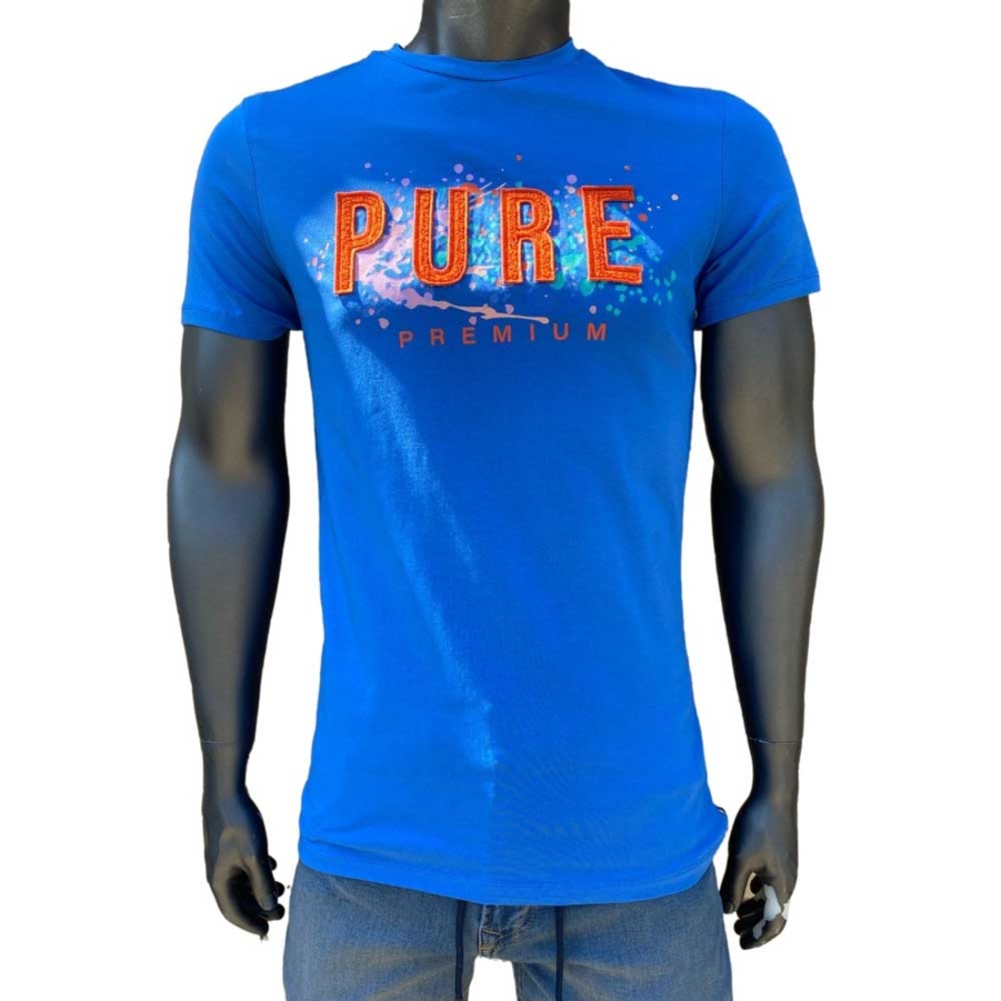 Pure Premium Candy Paint S/S Tee Blue Pure Premium Candy Paint S/S Tee Blue