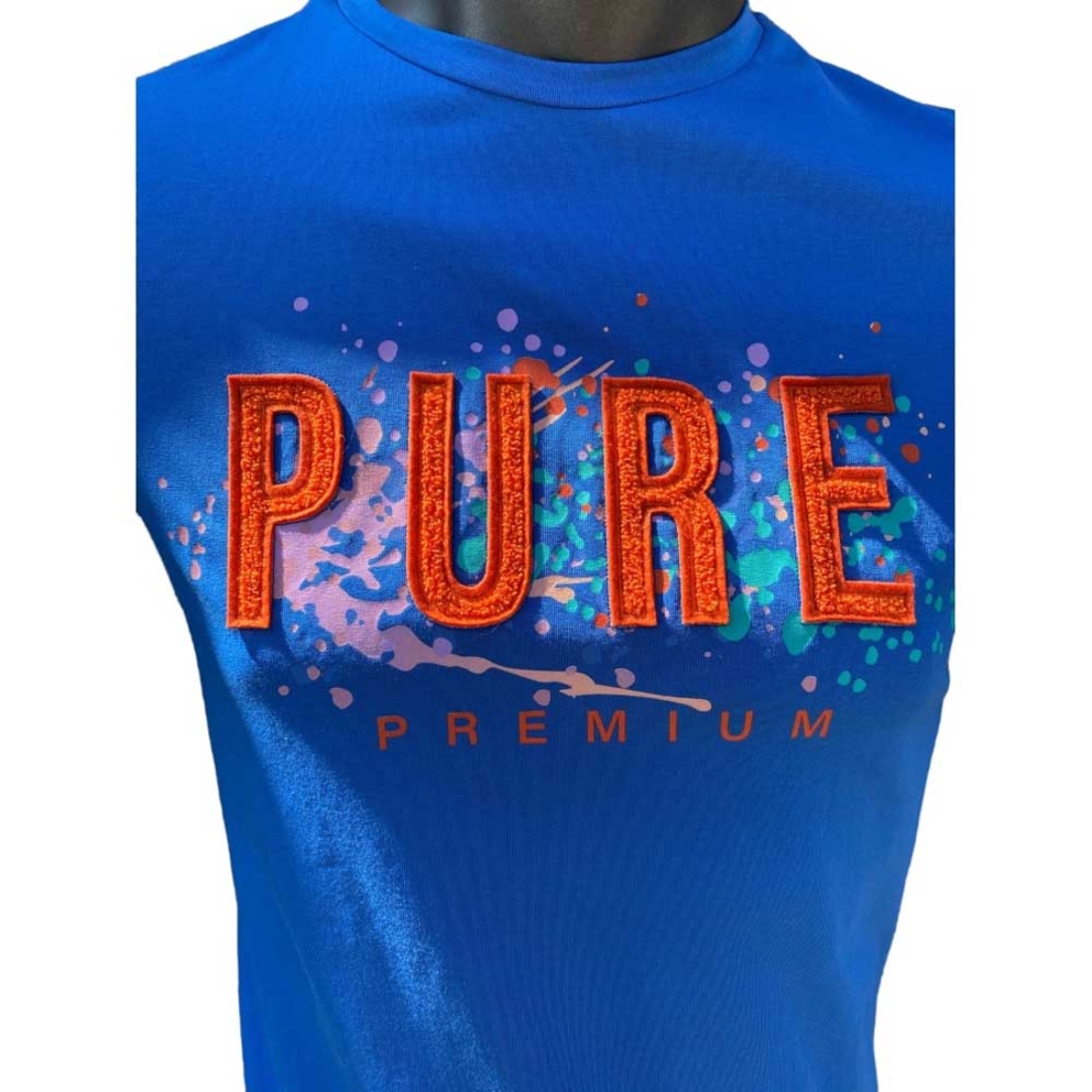 751-43 (3) Pure Premium Candy Paint S/S Tee Blue - Image 3