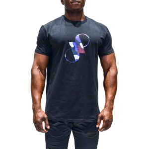 Pure Premium Camo Logo S/S Tee Blk