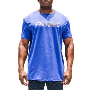 Pure Premium Deep Camo S/S Tee Indigo