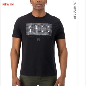 S.P.C.C Aven S/S Tee Blk