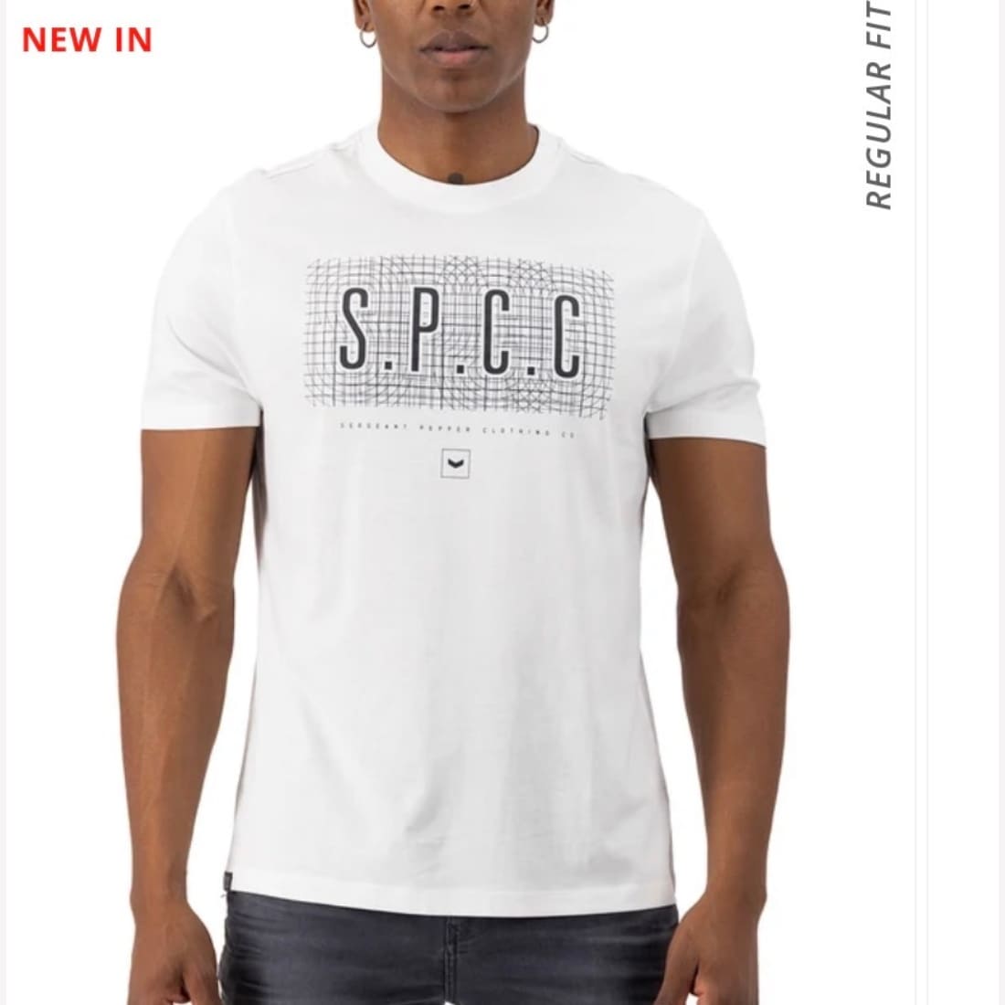 615-690 S.P.C.C Aven S/S Tee Wht